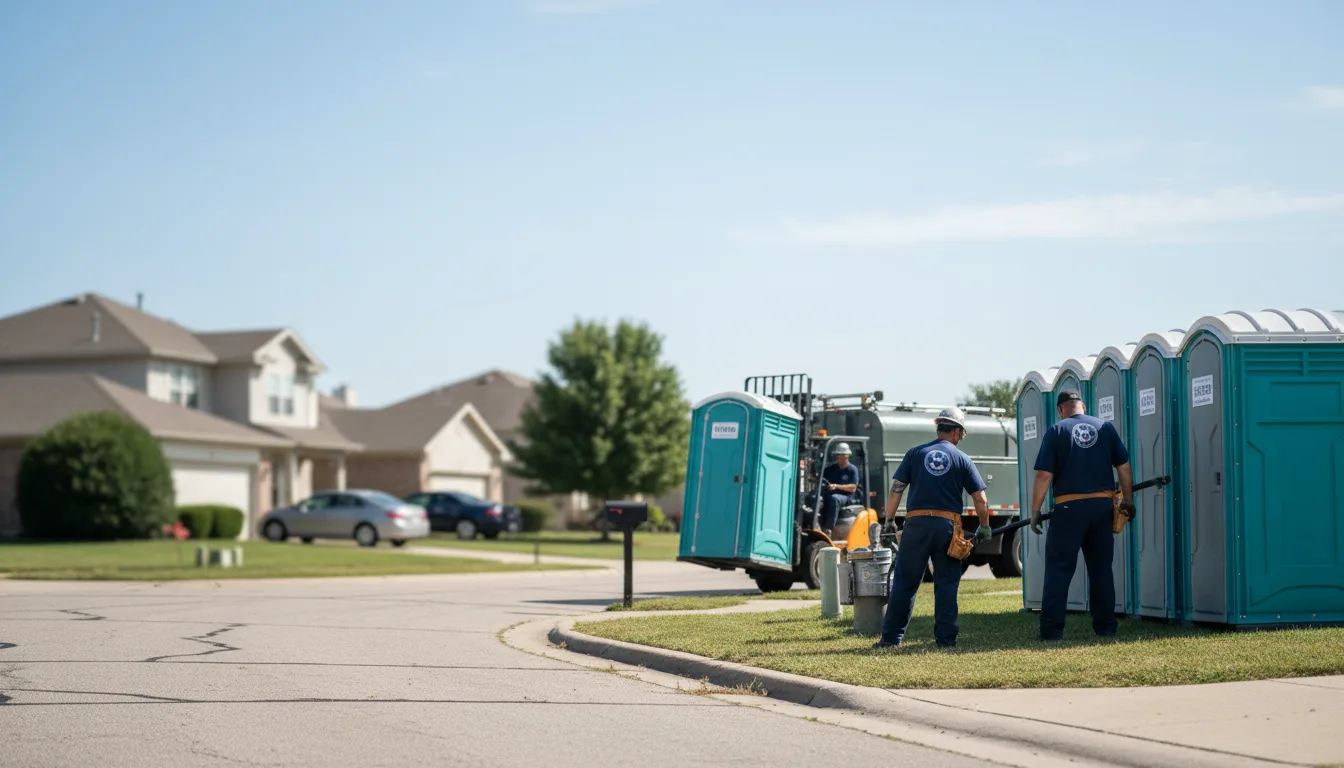 Porta Potty Rental in Barnesville, OH near me